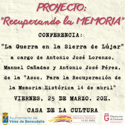 Copia de proyecto para la recuperaci%c3%b3n de la memoria hist%c3%b3rica y democr%c3%a1tica de v%c3%a9lez de benaudalla.   info casa de la cultura. 647 637 528