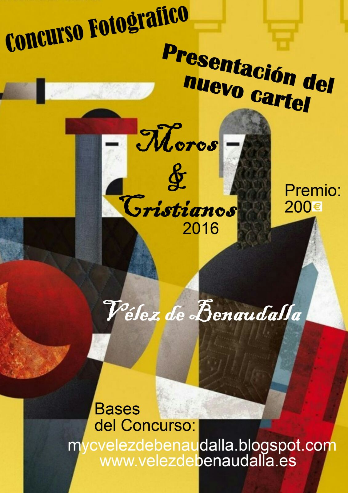 Cartel moros y cristianos