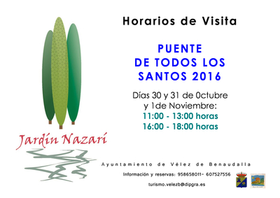 Cartel horarios jardin puente santos 2016