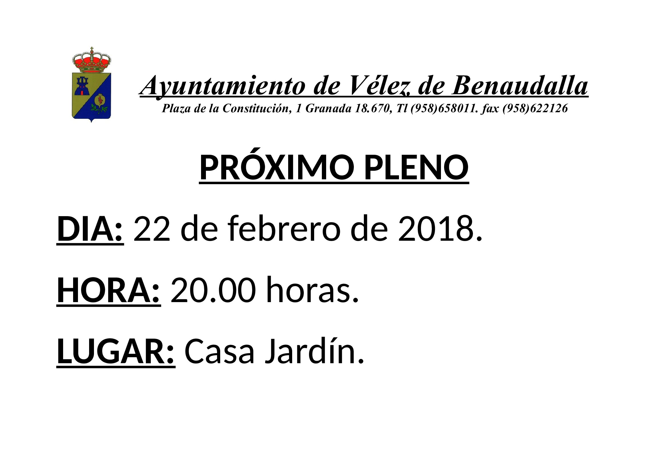 Cartel pleno 1 