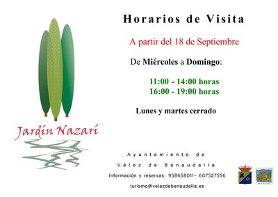 Horario jardin sept 2019
