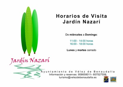 Horario jardin 30 octubre 2019