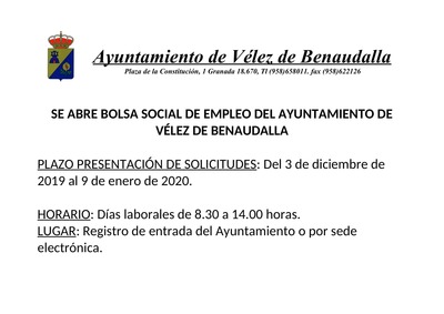 Bolsa social de empleo