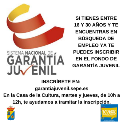Si tienes entre 16 y 30 a%c3%91os y te encuentras en b%c3%9asqueda de empleo ya te puedes inscribir en el fondo de garant%c3%8da juvenil