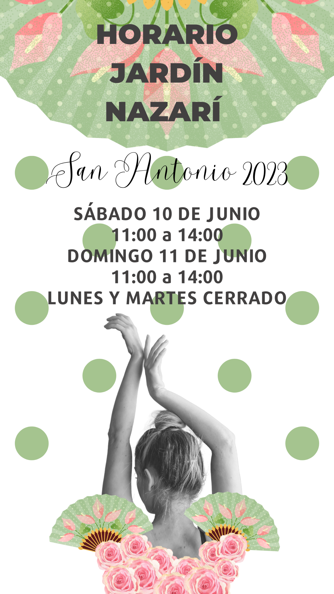 Horario jn san antonio 2023