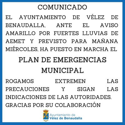 Comunicado (amarilla)