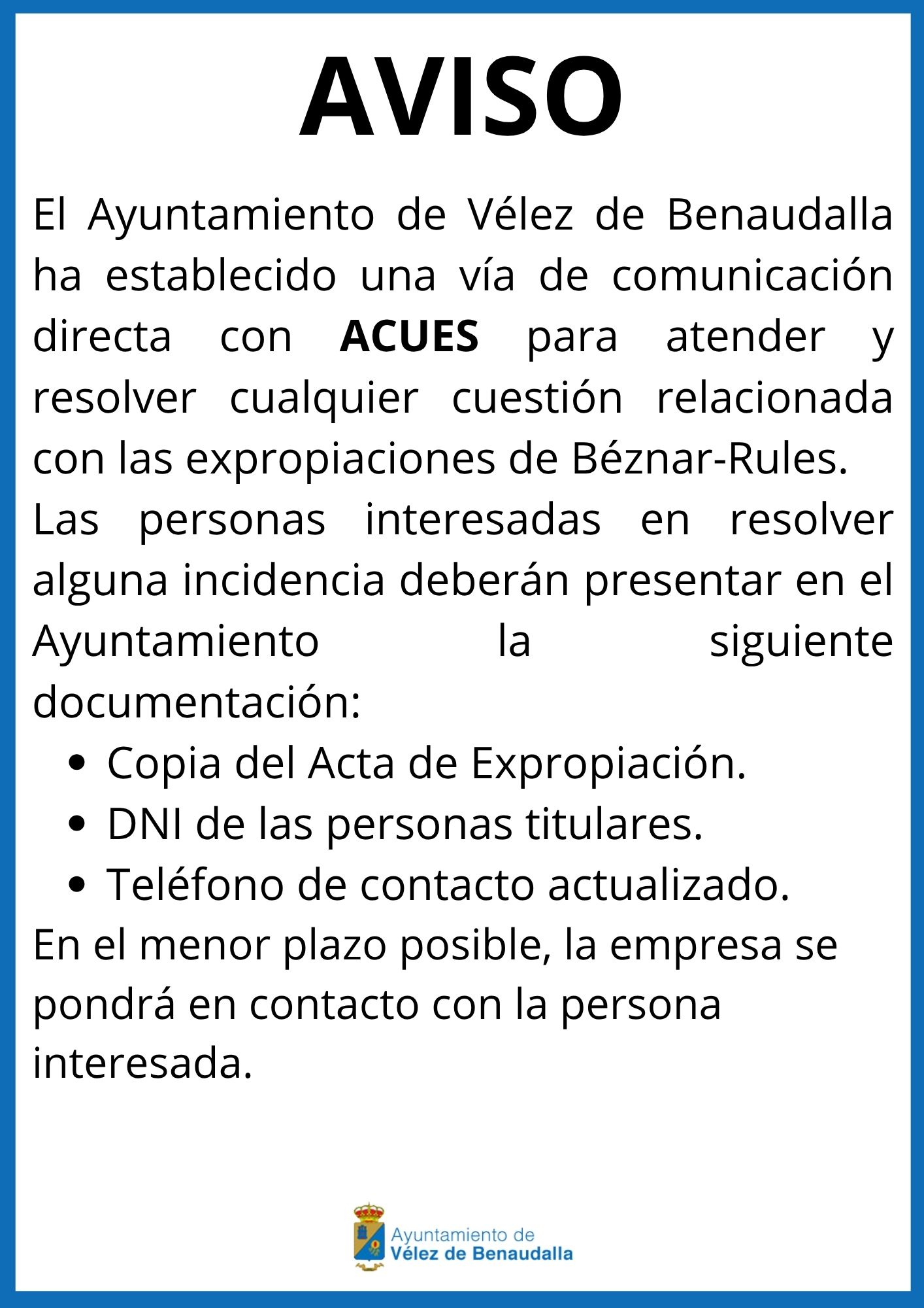A todos los afectados por la construcci%c3%b3n de las conducciones de la presa de b%c3%89znar rules se informa se encuentra publicada la relaci%c3%b3n de bienes y derechos afectados por el proyecto con indicaci%c3%b3 (6)